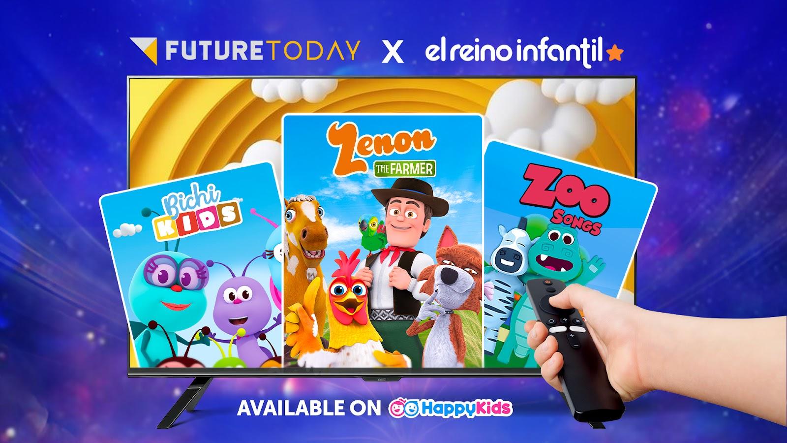 Curated Programming Slate From El Reino Infantil Headed To HappyKids