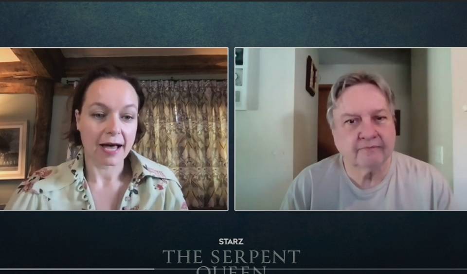 Samantha Morton Talks 'The Serpent Queen'